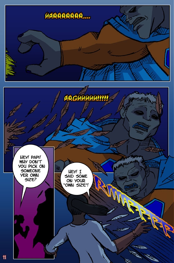 Page 11: Victory/Eiderdown 1 - The Creature