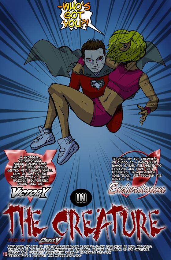 Page 13: Victory/Eiderdown 1 - The Creature