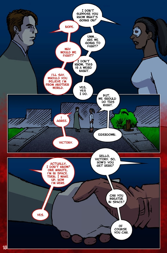 Page 18: Victory/Eiderdown 1 - The Creature