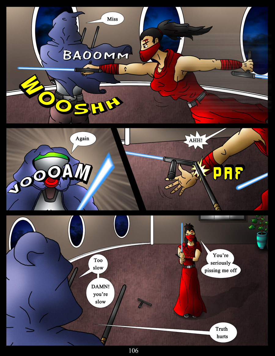 akacya the bounty hunter page 106