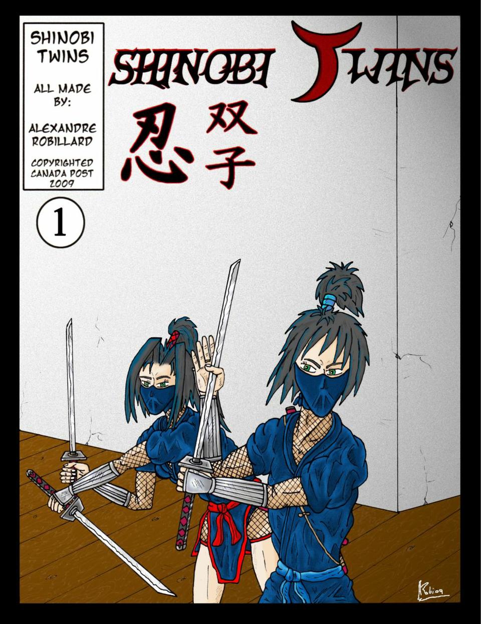 Shinobi Twins Cover Page Chapter # 1