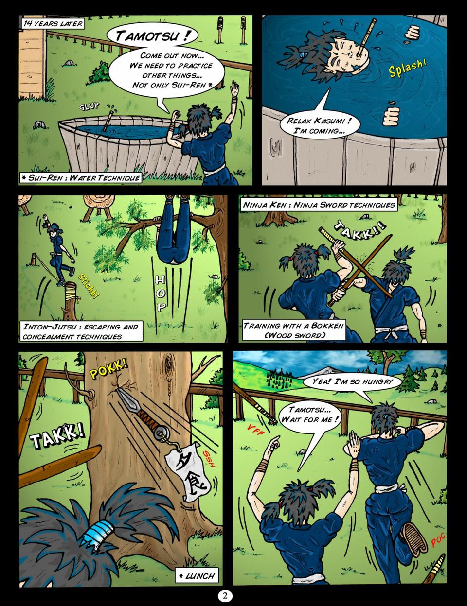 Shinobi Twins Page 2