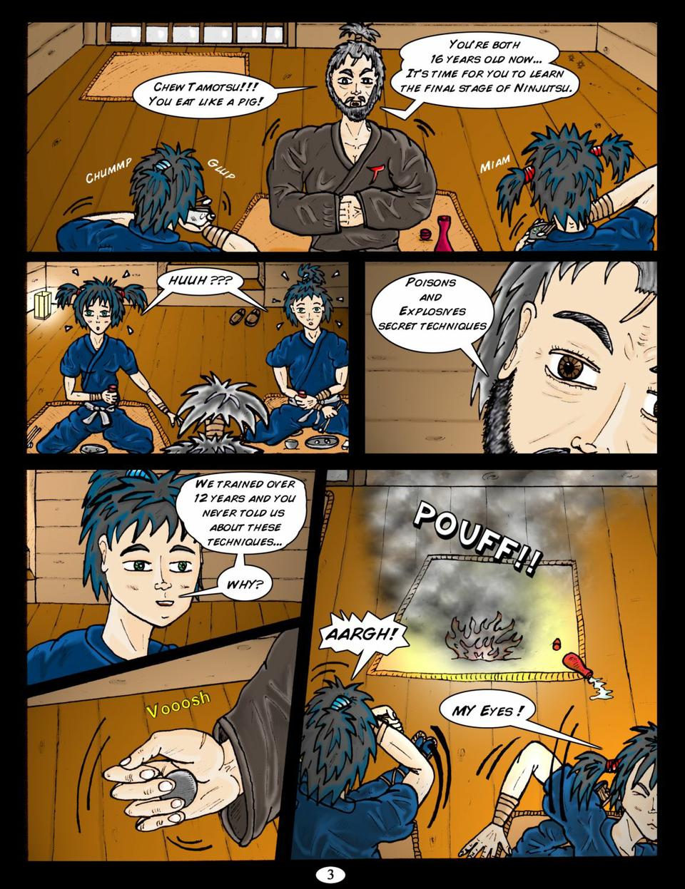 Shinobi Twins Page 3