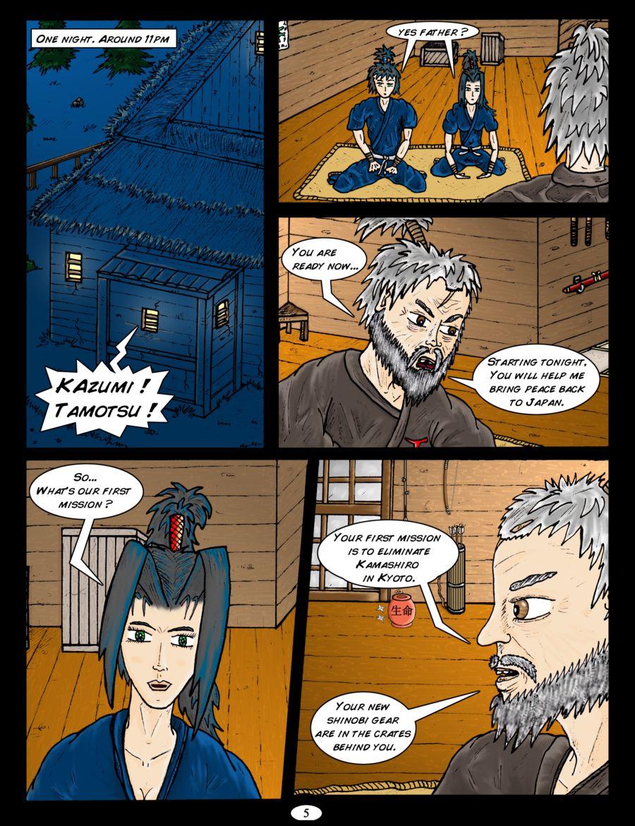 Shinobi Twins Page 5