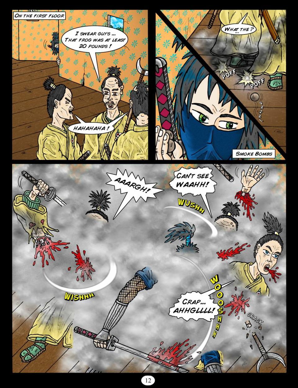 Shinobi Twins Page 12