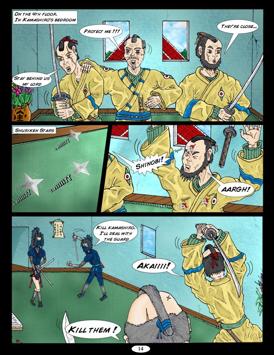 Shinobi Twins page 14