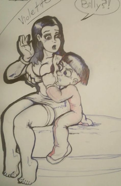 15. the toddler and his booby