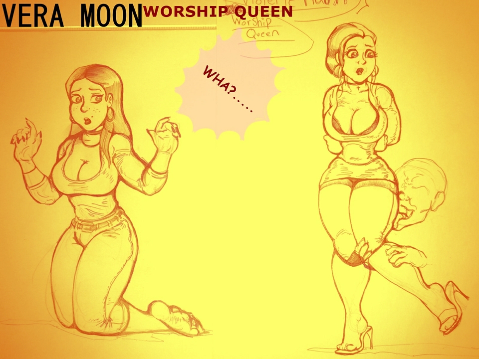 Pg1: Worship queen; Vera Moon