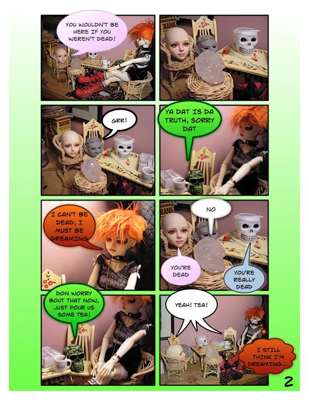 Floating Head Tea Party II page 2