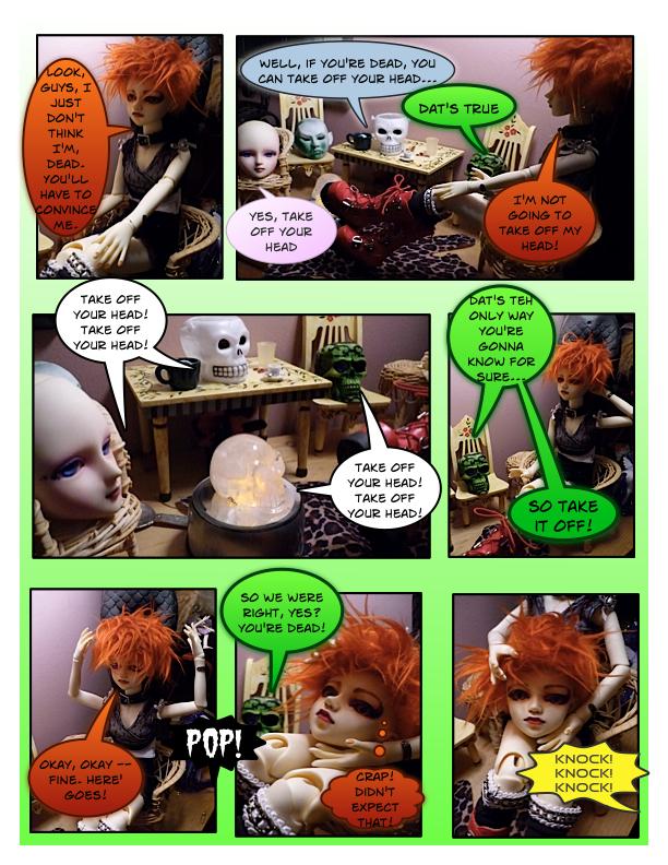 Floating Head Tea Party II page 3