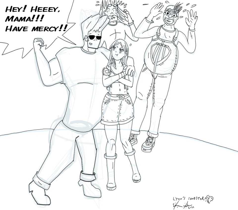 Lyza X Johnny Bravo