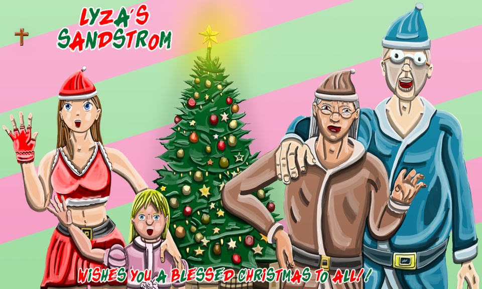 Lyza's Sandstorm Wishes You HAPPY HOLIDAYS!!!! 2022