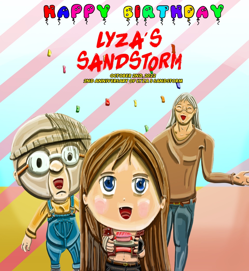 HAPPY BIRTHDAY, LYZA'S SANDSTORM 2022