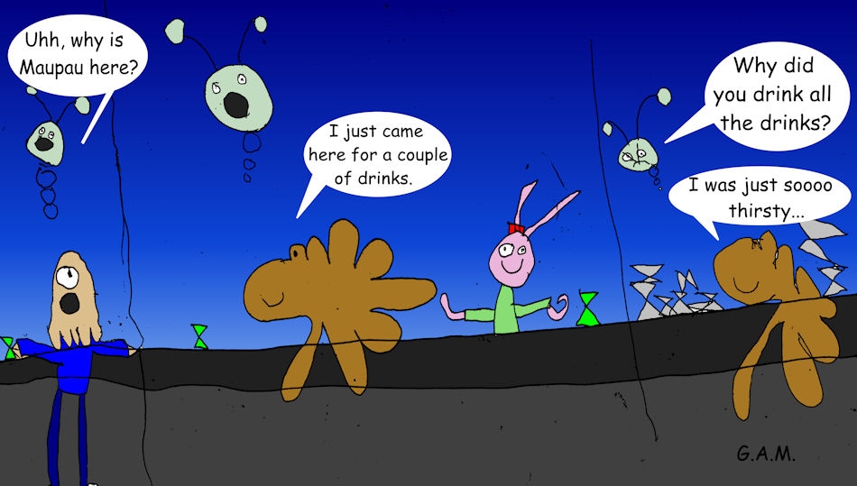 GUEST COMIC!  (by my son!)