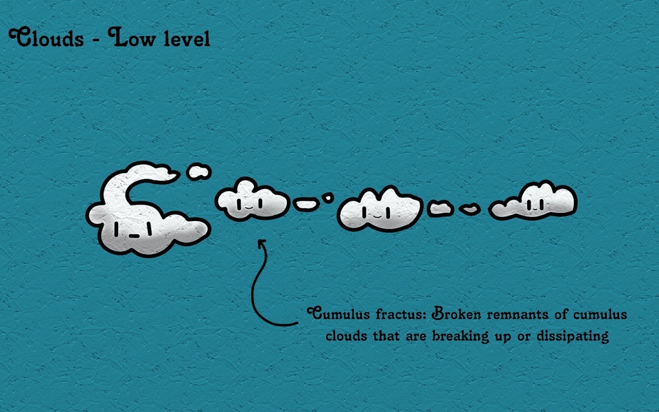 Cumulus Fractus - Clouds Low