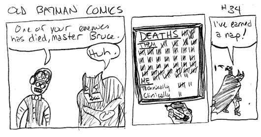 Batman's war of attrition