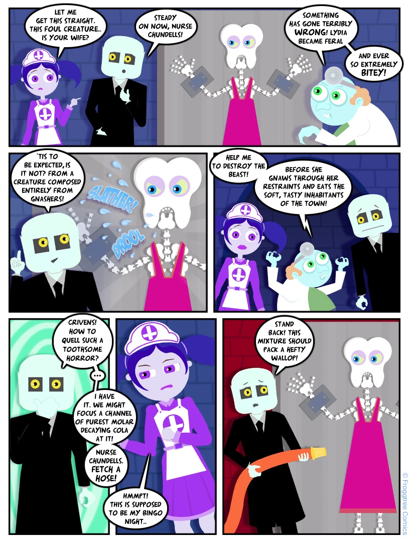 Doctor Trembles and The Toothy Terror (2/3)