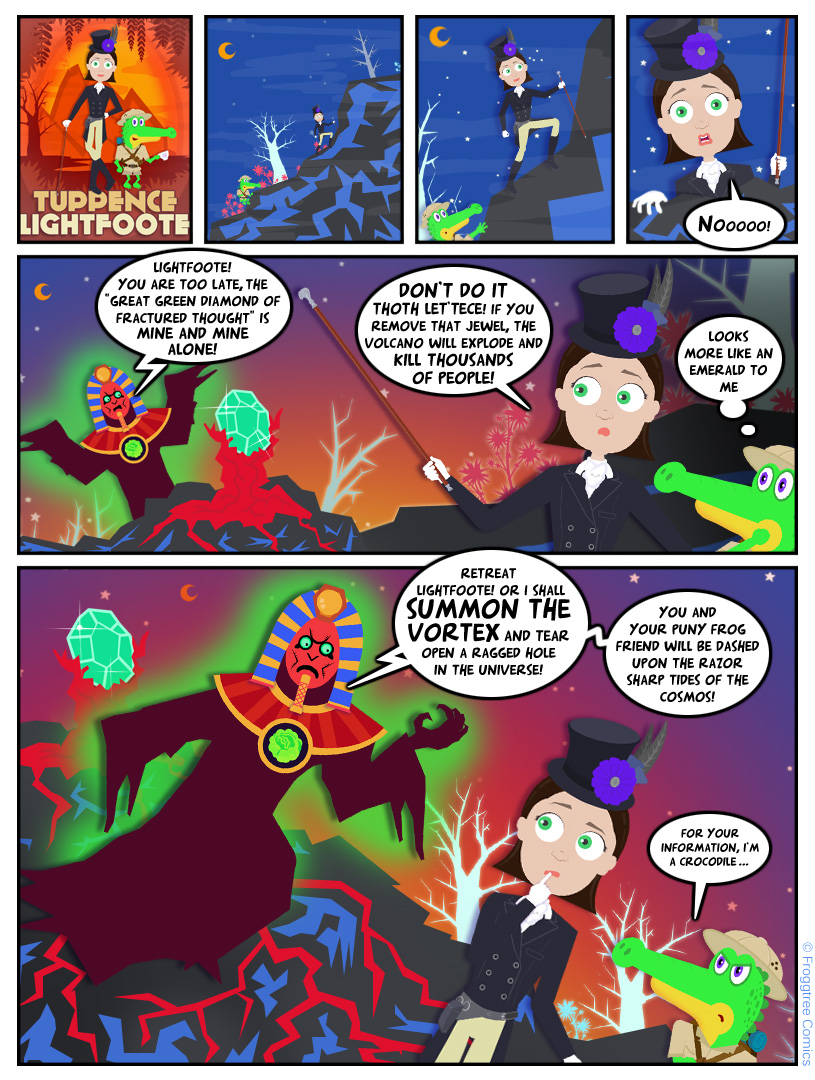 Tuppence Lightfoote - The Great Green Diamond of Fractured Thought (1)