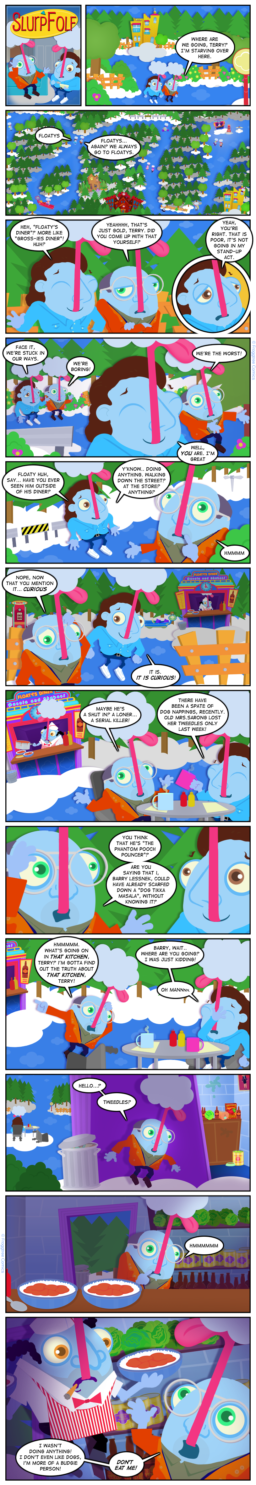 The CloudLickers: More like gross-ies diner! huh?