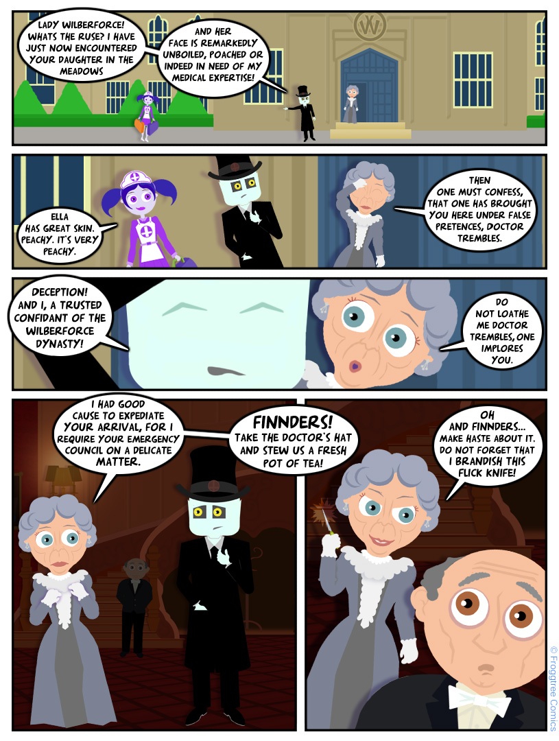  Doctor Trembles and the Disentanglement of the Reluctant Heir (3)