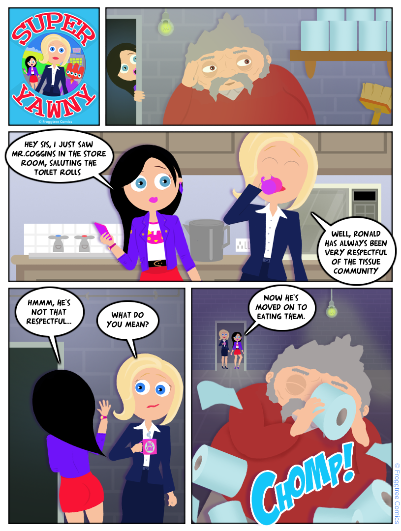 Super Yawny - In Stores Now!