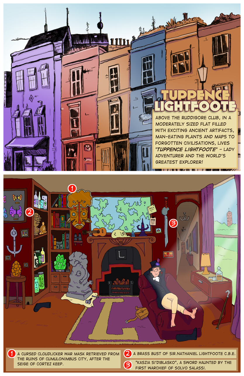 Tuppence Lightfoote - At Home
