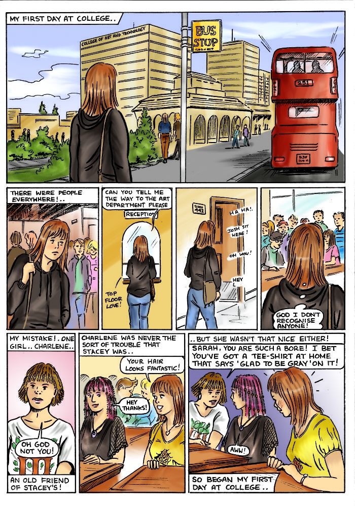 SS3 16    First Day of College