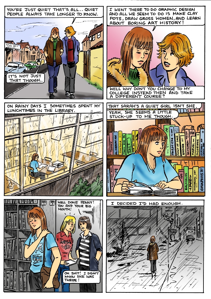 SS3  21       Sarah's had enough of college