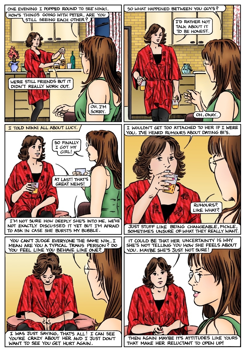 SS5  100         Discussing Lucy with Nikki