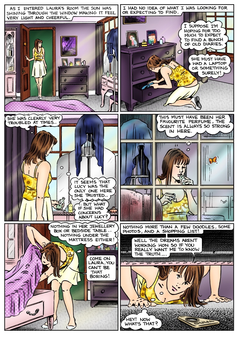 SS6 09                         Exploring Laura's bedroom