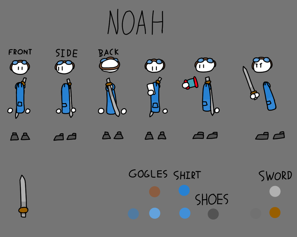 character sheets #1