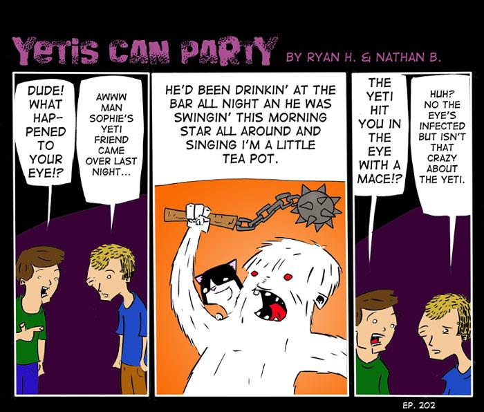 Yetis Can Party