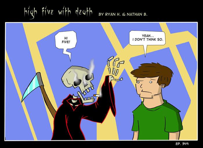 High Five with Death