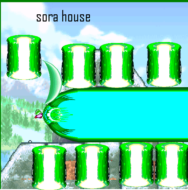 destuction of sora's house