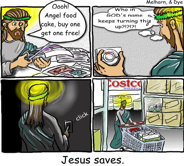 Jesus saves
