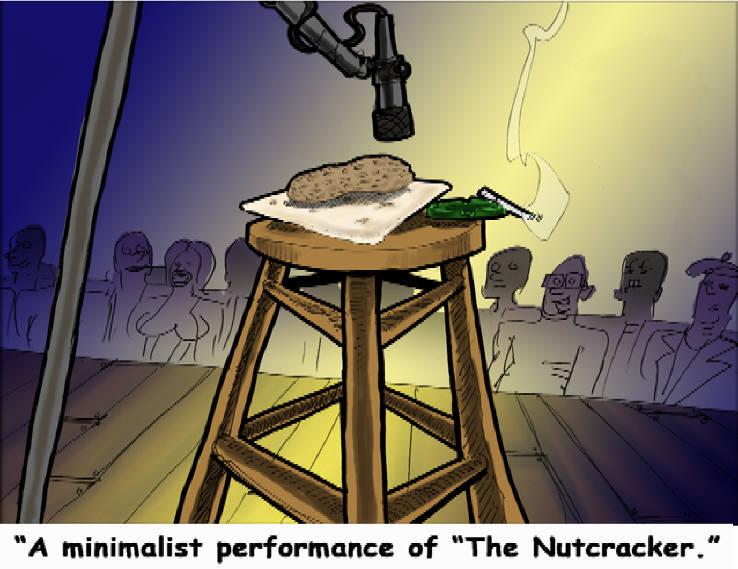 Minimalist humor