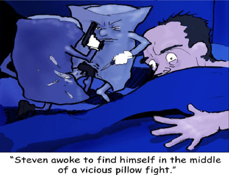 Pillow fight