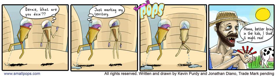 Strip 2: Territorial markings