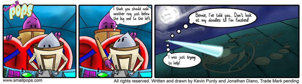 Strip 21: Alien artists