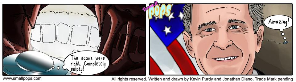 Strip 25: I the mind of Our Nation's Leader