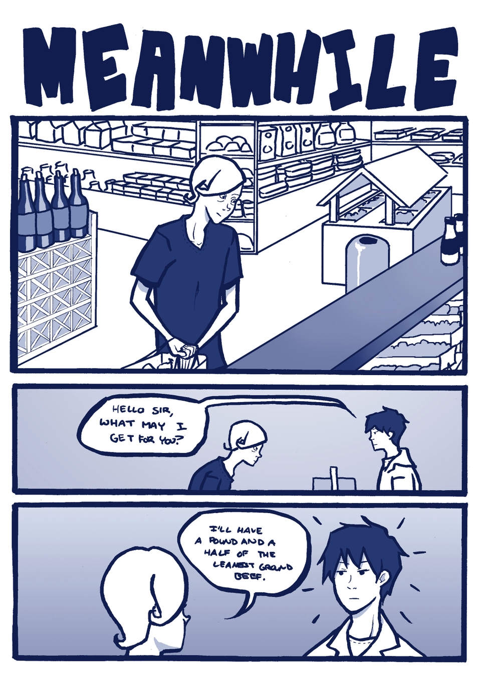 Meanwhile at the Meat Counter
