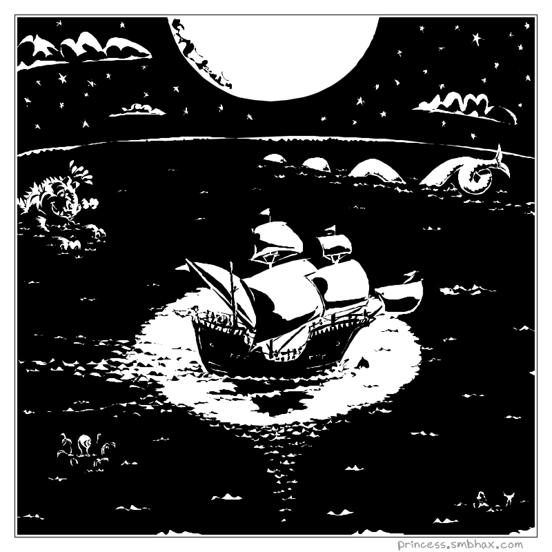 Page 10 - At sea