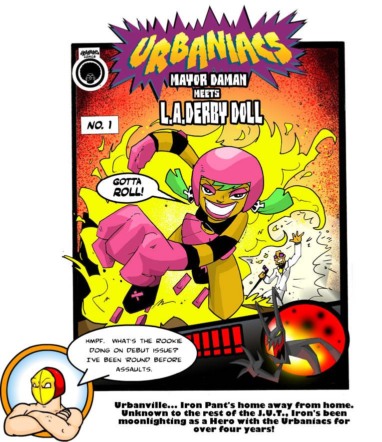 Guest Comic:  Urbaniacs #1, Cover