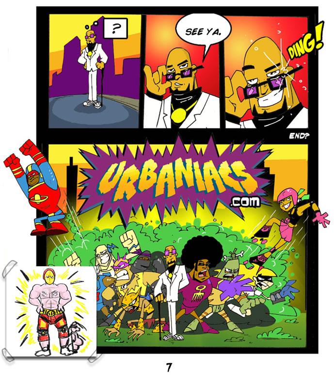 Guest Comic:  Urbaniacs #1, Page 7
