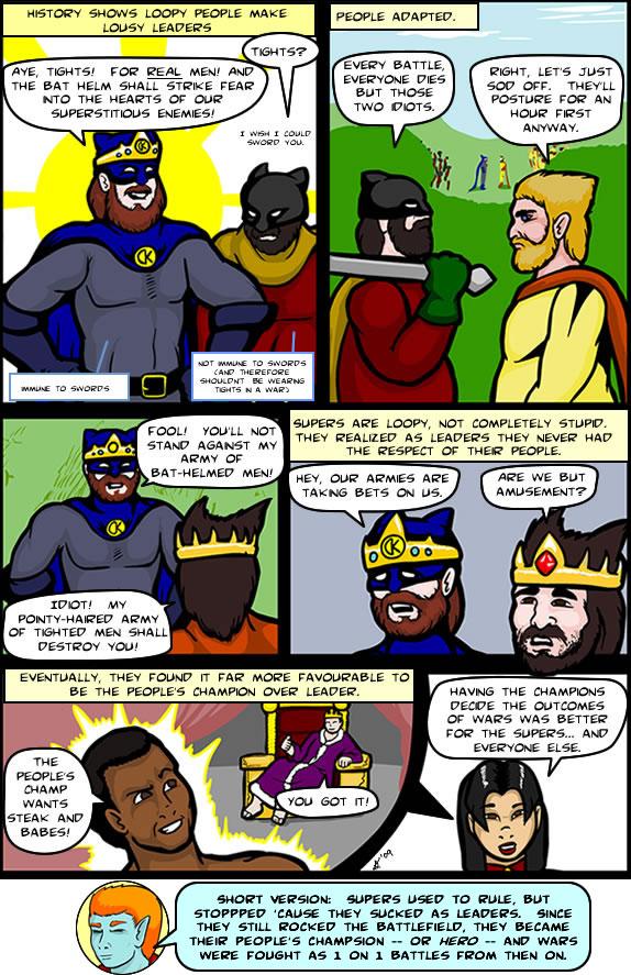 History of Super Temps:  War