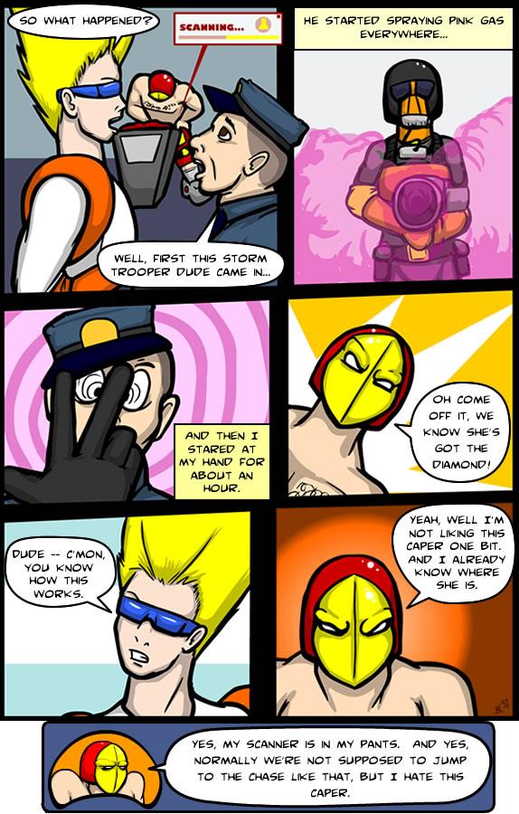 Iron is tired of the game.