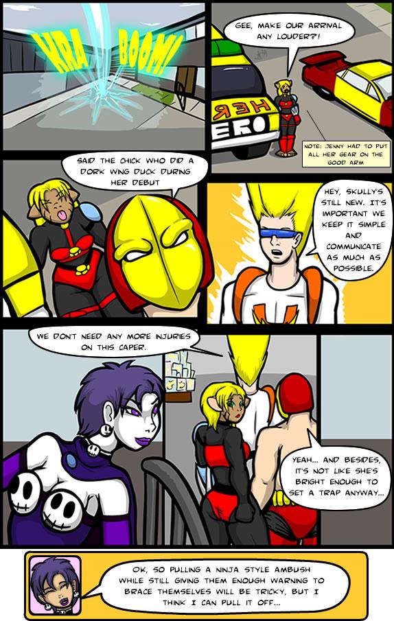 The Heroes Arrive at the Toy Warehouse