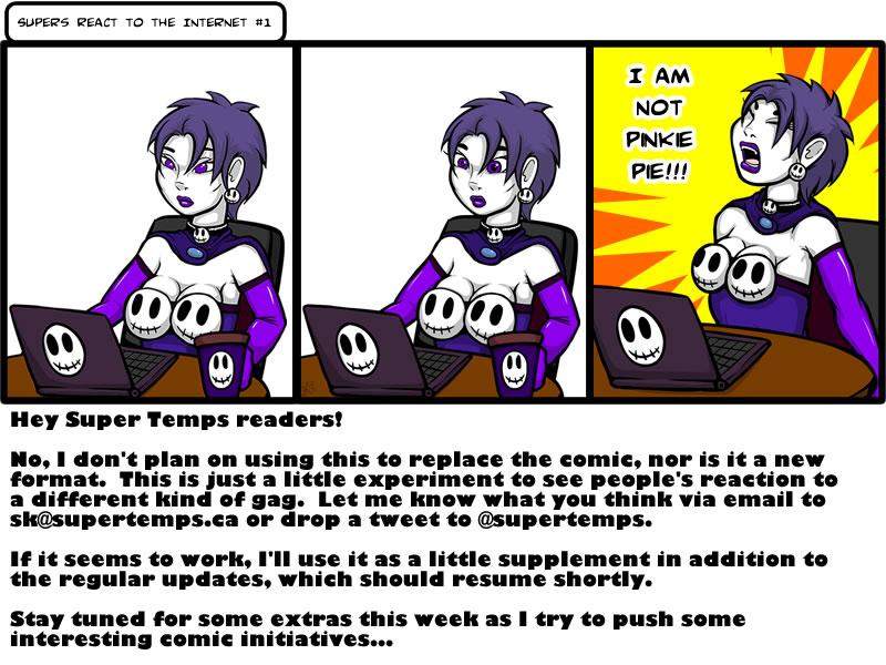 Super Temps Experimental Comic #1