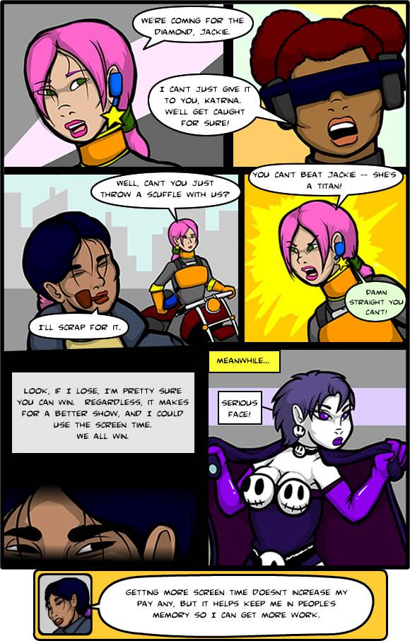 Psycha Rolls Out, Skully Puts on her Game Face