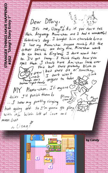 Usagi's Diary Entry 1